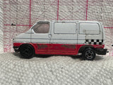 White Van 28th Anniversary Hurricane Racing Team Unbranded  Diecast Car