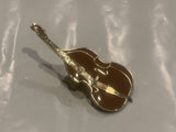 Cello Musical Instrument Lapel Hat Pin DB