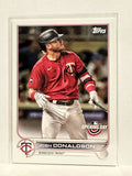 #168 Josh Donaldson Minnesota Twins 2022 Topps Opening Day Baseball Card