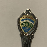 Winthrop Washington Mountain The Evergreen State collectable Souvenir Spoon PJ