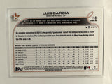 #118 Luis Garcia All Star Rookie Houston Astros 2022 Topps Opening Day Baseball Card