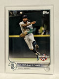 #67 J.P. Crawford Seattle Mariners 2022 Topps Opening Day Baseball Card