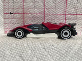 Red Cyber Speeder 2017 Hot Wheels Diecast Car