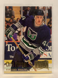 #91 Chris Pronger Hartford Whalers 1994-95 Fleer Ultra Hockey Card
