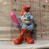 Papa Smurf peyo 2013 Mcdonalds Smurfs Toy Figure Action Figure AA15
