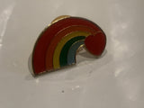 Heart Rainbow Lapel Hat Pin DB