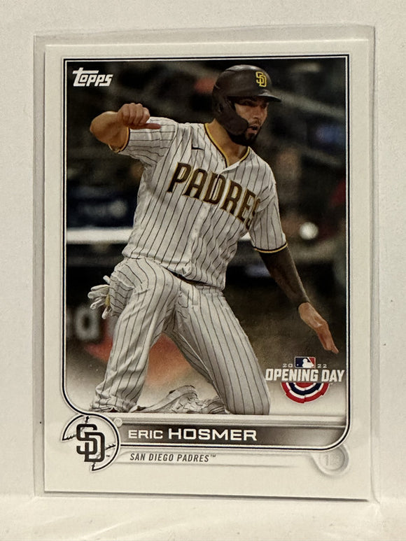 #115 Eric Hosmer San Diego Padres 2022 Topps Opening Day Baseball Card