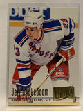 #136 Jeff Beukeboom New York Rangers 1994-95 Fleer Ultra Hockey Card