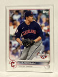 #170 Eli Morgan Rookie Cleveland Guardians 2022 Topps Opening Day Baseball Card