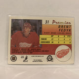 #31 Brent Fedyk Detroit Red Wings   1991-92 O-Pee-Chee Hockey Card A2P