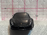 Black Ferrari 458 Italia R0954 Hot Wheels Diecast Car