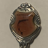 Campbell River BC Salmon Fish collectable Souvenir Spoon PJ