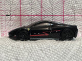 Black Ferrari 458 Italia R0954 Hot Wheels Diecast Car
