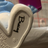 Brainy Smurf peyo 2013 Mcdonalds Smurfs Toy Figure Action Figure AA16