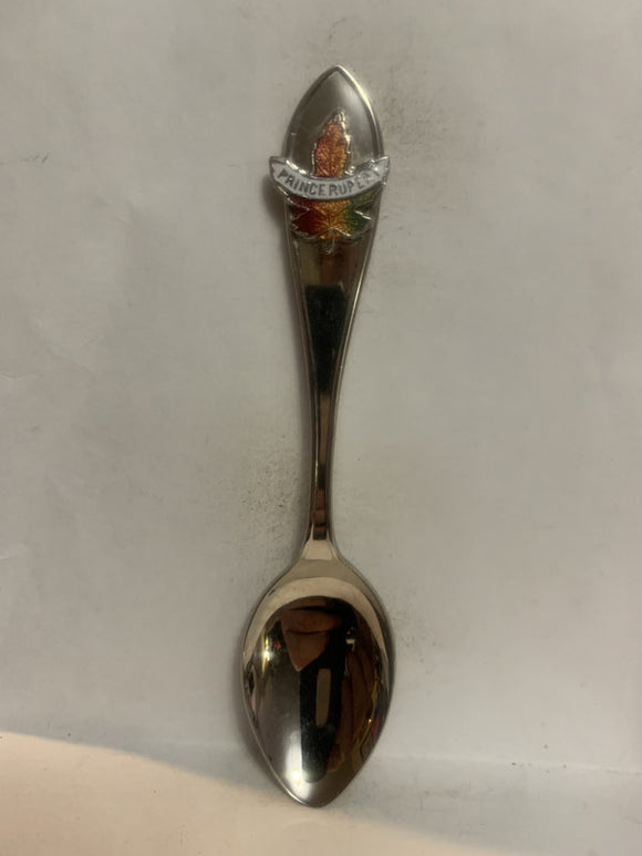 Prince Rupert BC Maple Leaf Souvenir Spoon