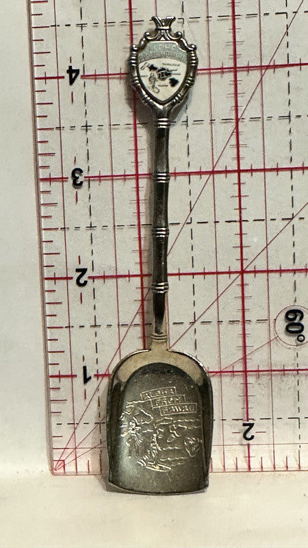 Aloha from Hawaii Shovel Souvenir Spoon