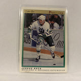 #2 Jergus Baca Hartford Whalers   1991-92 O-Pee-Chee Hockey Card A2P