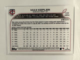 #127 Max Kepler Minnesota Twins 2022 Topps Opening Day Baseball Card