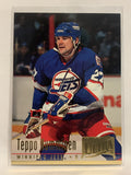 #214 Teppo Numminen Winnipeg Jets 1994-95 Fleer Ultra Hockey Card