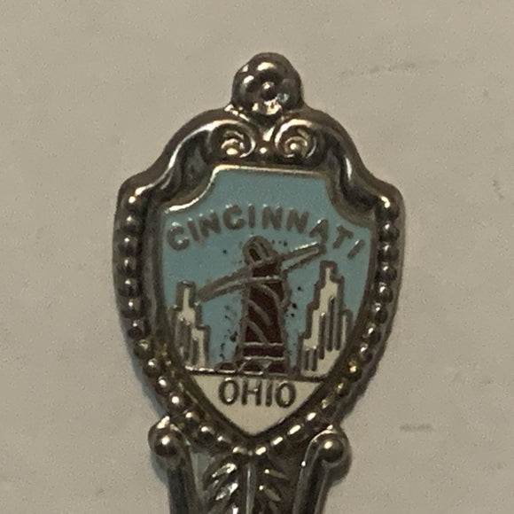 Cincinnati Ohio collectable Souvenir Spoon PJ