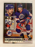 #214 Teppo Numminen Winnipeg Jets 1994-95 Fleer Ultra Hockey Card