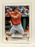 #26 Ryan Mountcastle All Star Rookie Baltimore Orioles 2022 Topps Opening Day Baseball Card