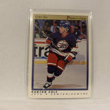 #17 Danton Cole Winnipeg Jets   1991-92 O-Pee-Chee Hockey Card A2P