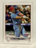 #171 Paul Goldschmidt St Louis Cardinals 2022 Topps Opening Day Baseball Card