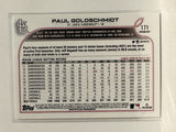 #171 Paul Goldschmidt St Louis Cardinals 2022 Topps Opening Day Baseball Card
