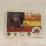 #17 Danton Cole Winnipeg Jets   1991-92 O-Pee-Chee Hockey Card A2P