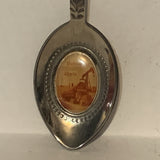 Medicine Hat Alberta Pump Jack collectable Souvenir Spoon PJ