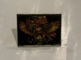 Don't Mess With The USA Flag Lapel Hat Pin DC