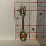 Medicine Hat Alberta Pump Jack collectable Souvenir Spoon PJ