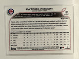#131 Patrick Wisdom All Star Rookie Chicago Cubs 2022 Topps Opening Day Baseball Card
