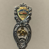 Clear Lake Manitoba Interpretive Centre Bear collectable Souvenir Spoon PJ