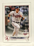 #146 Austin Riley Atlanta Braves 2022 Topps Opening Day Baseball Card