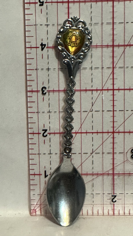 Merry Christmas Wreath Souvenir Spoon