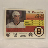 #26 Peter Douris Boston Bruins   1991-92 O-Pee-Chee Hockey Card A2P