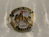 Indoor Pro Rodeo 1992 Hanna Lapel Hat Pin DC