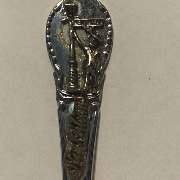 New Orleans Street Lamp collectable Souvenir Spoon PJ