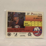 #27 Rob Dimaio New York Islanders   1991-92 O-Pee-Chee Hockey Card A2P