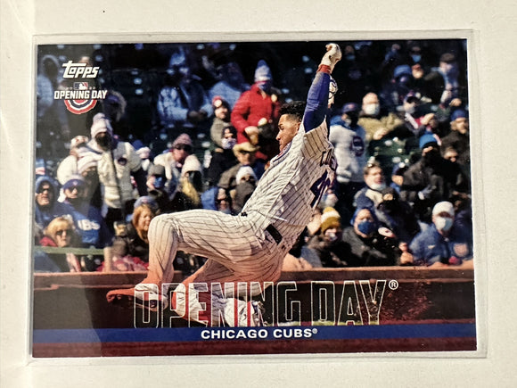#OD-4 Team Card Chicago Cubs 2022 Topps Opening Day Baseball Card