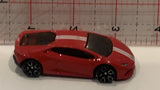 Red Lamborghini Huracan LP 6104 CFH19 Hot Wheels Toy Diecast Car