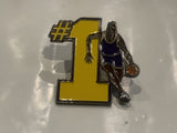 #1 Basketball Player Lapel Hat Pin DC