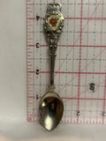 Alberta Wild Rose Flower Souvenir Spoon
