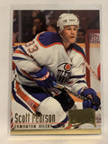 #75 Scott Pearson Edmonton Oilers 1994-95 Fleer Ultra Hockey Card