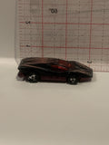 Black Flames Silver Bullet 9 Hot Wheels Toy Diecast Car