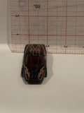 Black Flames Silver Bullet 9 Hot Wheels Toy Diecast Car
