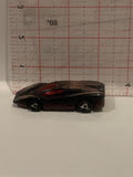 Black Flames Silver Bullet 9 Hot Wheels Toy Diecast Car