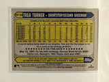 #T87-66 Trea Turner Los Angeles Dodgers 2022 Topps Series One Baseball Card